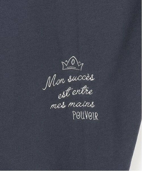 POM PONETTE AMI / ポンポネット アミ Tシャツ | 【AMI】らくがき刺しゅう変形プルオーバー | 詳細9