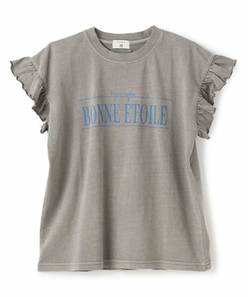 POM PONETTE AMI / ポンポネット アミ Tシャツ | 【AMI】袖フリルピグメントTシャツ | 詳細10