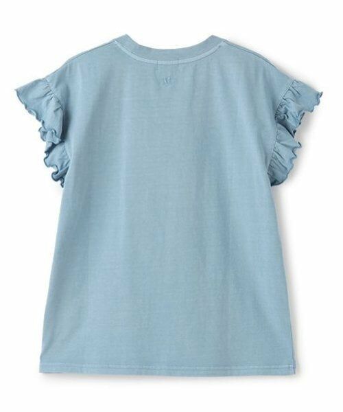 POM PONETTE AMI / ポンポネット アミ Tシャツ | 【AMI】袖フリルピグメントTシャツ | 詳細2