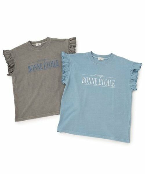 POM PONETTE AMI / ポンポネット アミ Tシャツ | 【AMI】袖フリルピグメントTシャツ | 詳細9