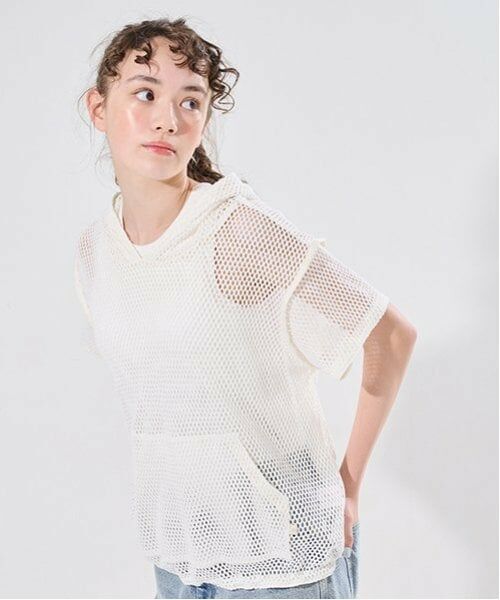 POM PONETTE AMI / ポンポネット アミ パーカー | 【AMI】メッシュパーカ×カップつきインナーセット | 詳細21