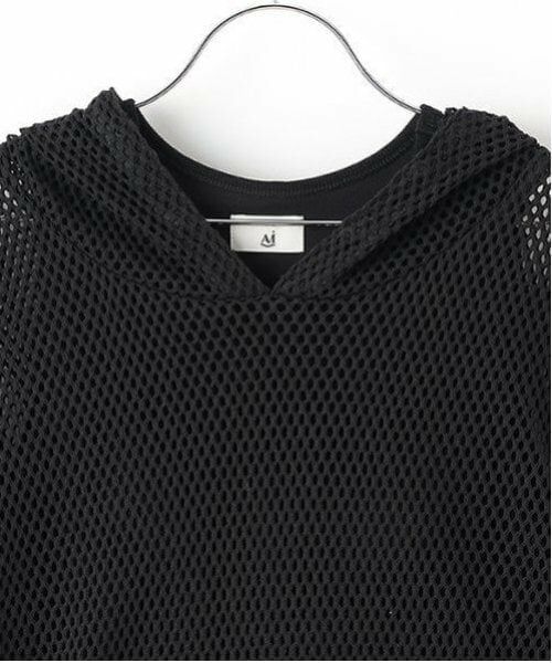 POM PONETTE AMI / ポンポネット アミ パーカー | 【AMI】メッシュパーカ×カップつきインナーセット | 詳細4