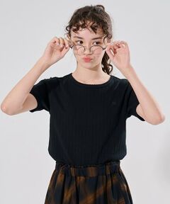 POM PONETTE AMI / ポンポネット アミ Tシャツ | 【WEB限定】【AMI】針抜スカラップTシャツ