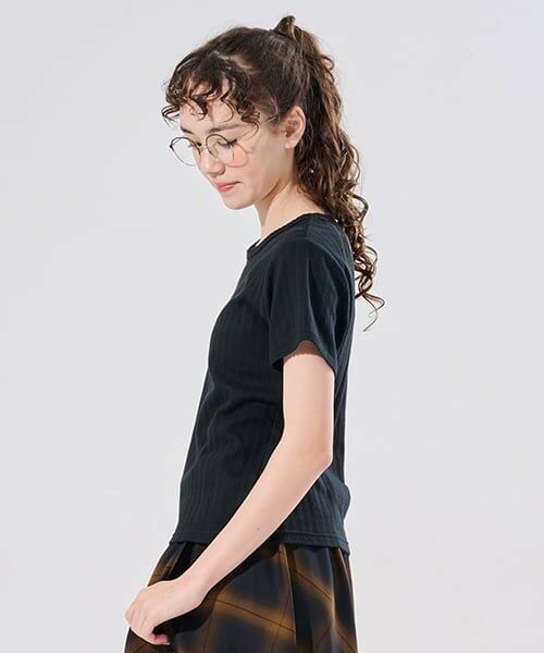 POM PONETTE AMI / ポンポネット アミ Tシャツ | 【WEB限定】【AMI】針抜スカラップTシャツ | 詳細14