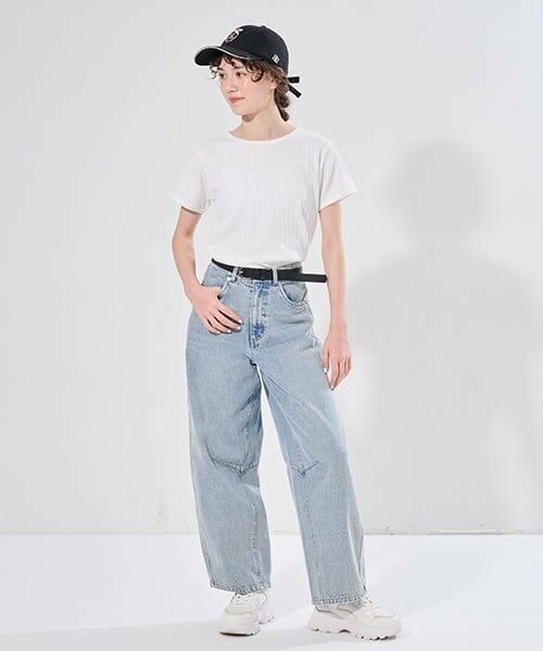 POM PONETTE AMI / ポンポネット アミ Tシャツ | 【WEB限定】【AMI】針抜スカラップTシャツ | 詳細24