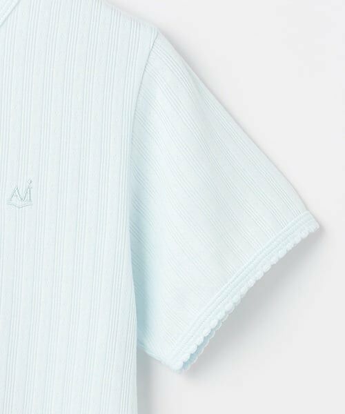 POM PONETTE AMI / ポンポネット アミ Tシャツ | 【WEB限定】【AMI】針抜スカラップTシャツ | 詳細4