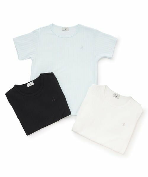 POM PONETTE AMI / ポンポネット アミ Tシャツ | 【WEB限定】【AMI】針抜スカラップTシャツ | 詳細7