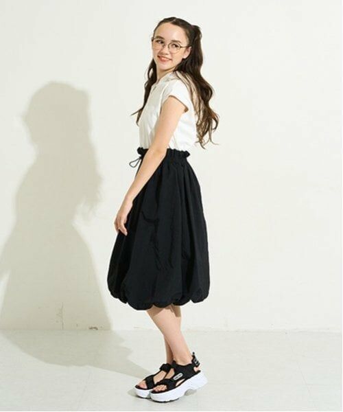 POM PONETTE AMI / ポンポネット アミ ミニ丈・ひざ丈ワンピース | 【AMI】【WEB限定】ドッキングバルーンワンピース | 詳細10