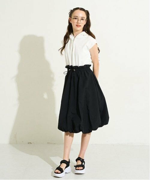 POM PONETTE AMI / ポンポネット アミ ミニ丈・ひざ丈ワンピース | 【AMI】【WEB限定】ドッキングバルーンワンピース | 詳細9