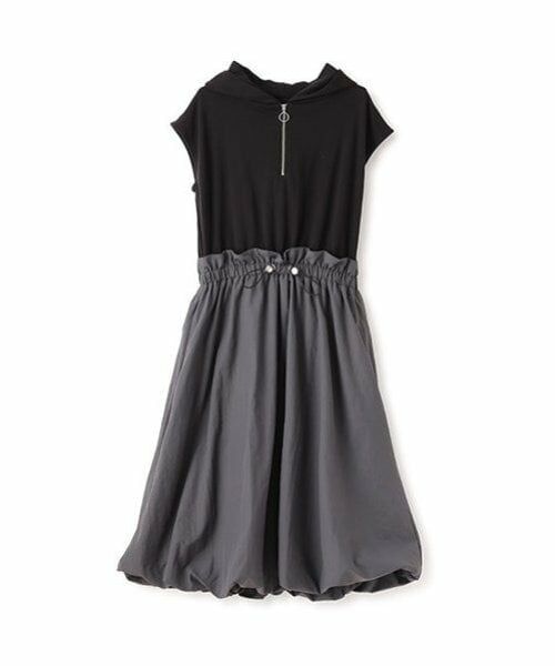 POM PONETTE AMI / ポンポネット アミ ミニ丈・ひざ丈ワンピース | 【AMI】【WEB限定】ドッキングバルーンワンピース | 詳細20