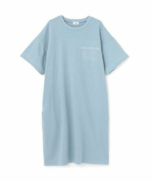 POM PONETTE AMI / ポンポネット アミ ミニ丈・ひざ丈ワンピース | 【AMI】ステッチデザインTワンピース | 詳細1