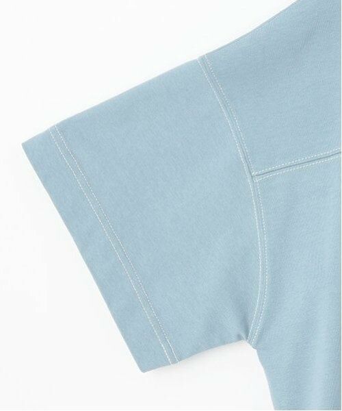 POM PONETTE AMI / ポンポネット アミ ミニ丈・ひざ丈ワンピース | 【AMI】ステッチデザインTワンピース | 詳細5