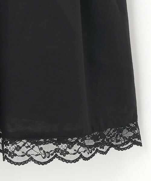 POM PONETTE AMI / ポンポネット アミ ミニ丈・ひざ丈ワンピース | 【AMI】コットンレースキャミワンピース×Tシャツセット | 詳細6