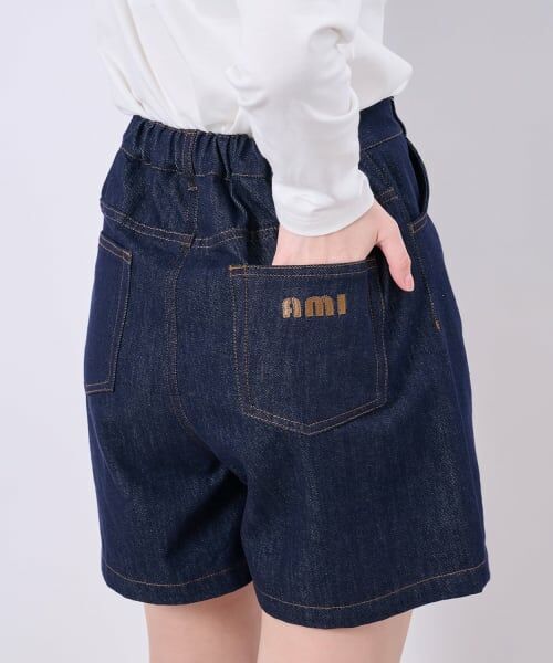 POM PONETTE AMI / ポンポネット アミ ショート・ハーフ・半端丈パンツ | 【AMI】デニムショートパンツ | 詳細12