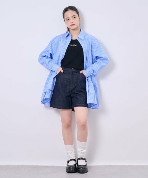 POM PONETTE AMI / ポンポネット アミ ショート・ハーフ・半端丈パンツ | 【AMI】デニムショートパンツ | 詳細14
