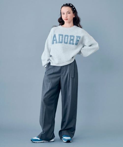 POM PONETTE AMI / ポンポネット アミ その他パンツ | 【AMI】サスつきスラックスパンツ | 詳細25