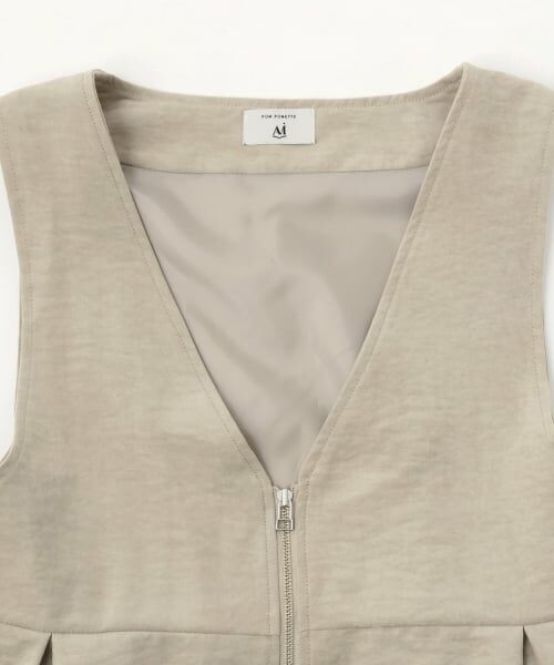 POM PONETTE AMI / ポンポネット アミ ダウンジャケット・ベスト | 【AMI】バルーンベスト×ロンTセット | 詳細3