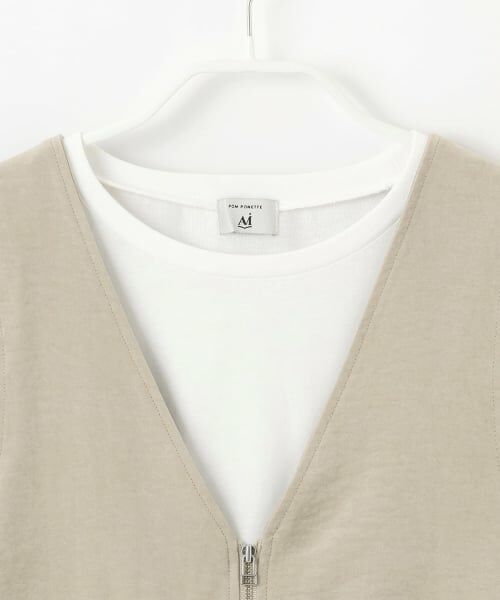 POM PONETTE AMI / ポンポネット アミ ダウンジャケット・ベスト | 【AMI】バルーンベスト×ロンTセット | 詳細7