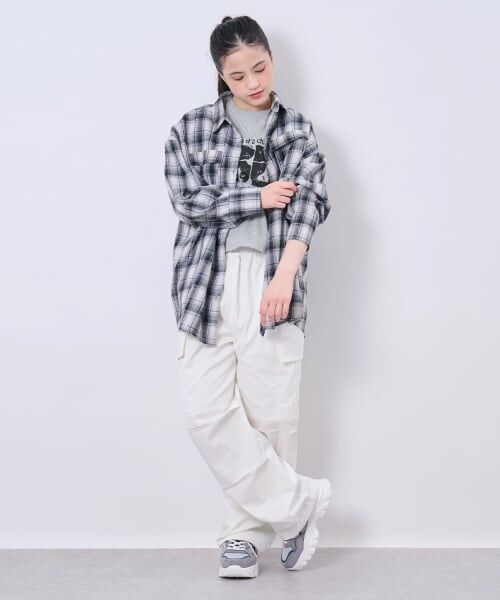 POM PONETTE AMI / ポンポネット アミ シャツ・ブラウス | 【AMI】ビッグシャツ×コンパクトTシャツセット | 詳細19