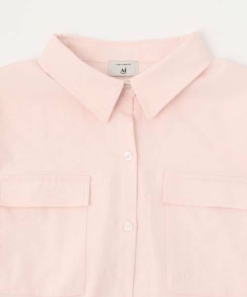 POM PONETTE AMI / ポンポネット アミ シャツ・ブラウス | 【AMI】ビッグシャツ×コンパクトTシャツセット | 詳細7