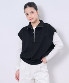 POM PONETTE AMI / ポンポネット アミ ダウンジャケット・ベスト | 【AMI】ダンボールハーフジップ×ロンTセット