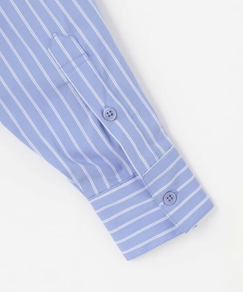 POM PONETTE AMI / ポンポネット アミ シャツ・ブラウス | 【AMI】パール衿シャツ×ニットベスト | 詳細8