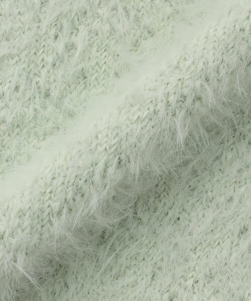 POM PONETTE AMI / ポンポネット アミ カーディガン・ボレロ | 【AMI】シャギーニットカーデ×ロンTセット | 詳細10