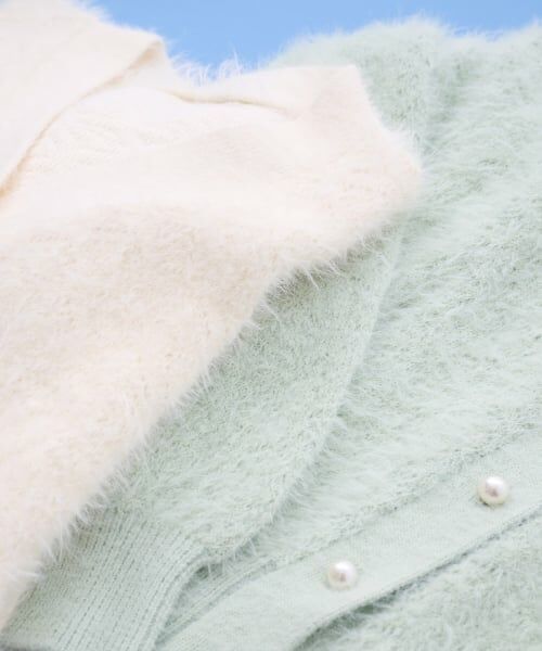 POM PONETTE AMI / ポンポネット アミ カーディガン・ボレロ | 【AMI】シャギーニットカーデ×ロンTセット | 詳細19