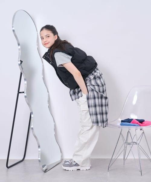 POM PONETTE AMI / ポンポネット アミ ダウンジャケット・ベスト | 【AMI】【はっ水】中綿ショートベスト | 詳細13