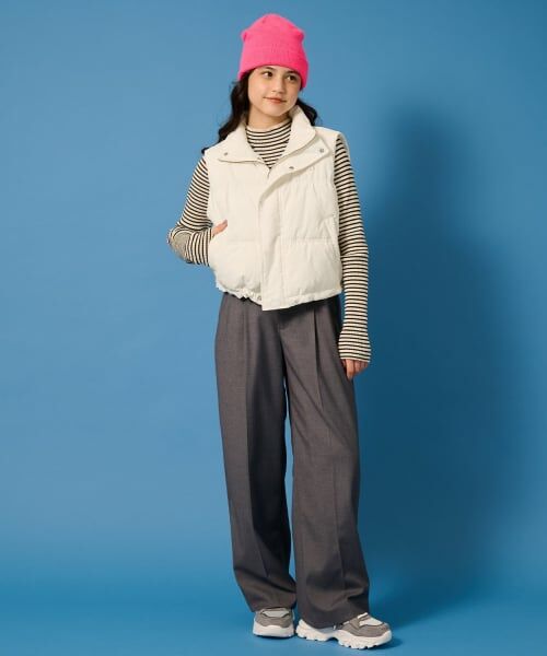 POM PONETTE AMI / ポンポネット アミ ダウンジャケット・ベスト | 【AMI】【はっ水】中綿ショートベスト | 詳細15