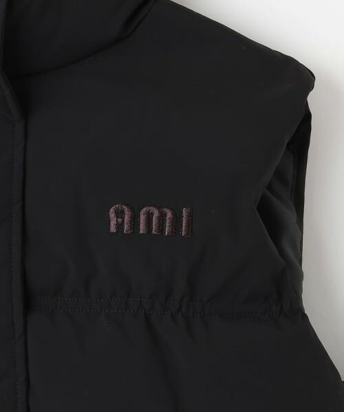 POM PONETTE AMI / ポンポネット アミ ダウンジャケット・ベスト | 【AMI】【はっ水】中綿ショートベスト | 詳細3