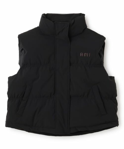 POM PONETTE AMI / ポンポネット アミ ダウンジャケット・ベスト | 【AMI】【はっ水】中綿ショートベスト | 詳細8