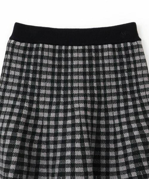 POM PONETTE AMI / ポンポネット アミ ショート・ハーフ・半端丈パンツ | 【AMI】ダブルジップニットカーデ×チェックマーメイドスカート | 詳細8