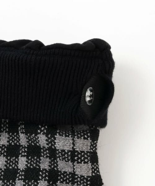 POM PONETTE AMI / ポンポネット アミ ショート・ハーフ・半端丈パンツ | 【AMI】ダブルジップニットカーデ×チェックマーメイドスカート | 詳細9