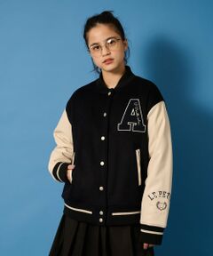 POM PONETTE AMI / ポンポネット アミ ブルゾン | 【AMI】中綿スタジアムジャンパー