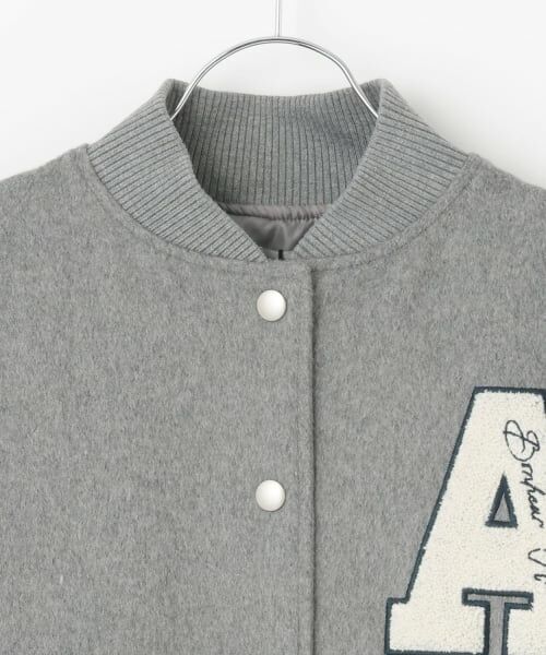 POM PONETTE AMI / ポンポネット アミ ブルゾン | 【AMI】中綿スタジアムジャンパー | 詳細2