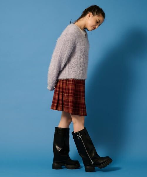 POM PONETTE AMI / ポンポネット アミ ショート・ハーフ・半端丈パンツ | 【AMI】ランダムプリーツスカパン | 詳細13