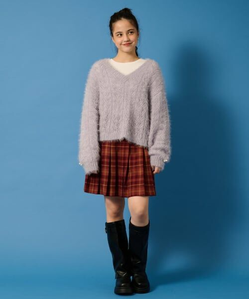 POM PONETTE AMI / ポンポネット アミ ショート・ハーフ・半端丈パンツ | 【AMI】ランダムプリーツスカパン | 詳細14