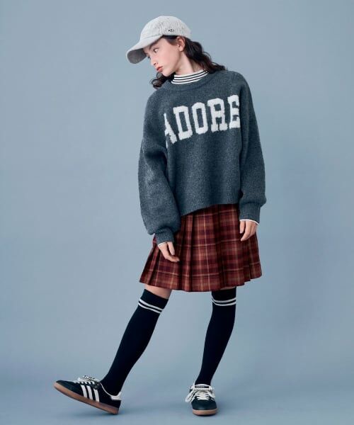 POM PONETTE AMI / ポンポネット アミ ショート・ハーフ・半端丈パンツ | 【AMI】ランダムプリーツスカパン | 詳細21