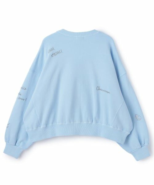 POM PONETTE AMI / ポンポネット アミ カーディガン・ボレロ | 【AMI】らくがき刺しゅうウラケカーディガン | 詳細1