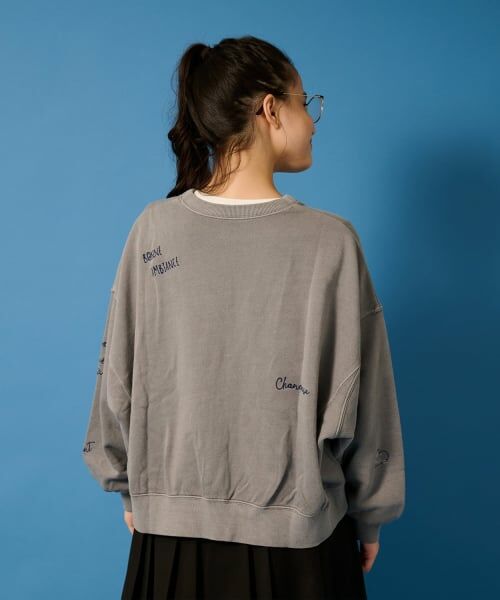 POM PONETTE AMI / ポンポネット アミ カーディガン・ボレロ | 【AMI】らくがき刺しゅうウラケカーディガン | 詳細11