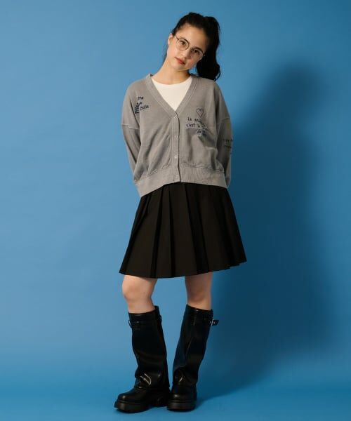 POM PONETTE AMI / ポンポネット アミ カーディガン・ボレロ | 【AMI】らくがき刺しゅうウラケカーディガン | 詳細13