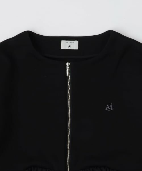 POM PONETTE AMI / ポンポネット アミ カーディガン・ボレロ | 【AMI】ダンボールバルーンジップカーディガン | 詳細2