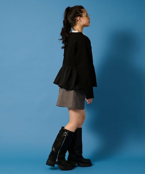 POM PONETTE AMI / ポンポネット アミ カーディガン・ボレロ | 【AMI】ダンボールバルーンジップカーディガン | 詳細8