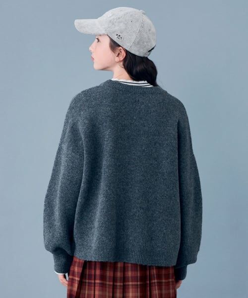 POM PONETTE AMI / ポンポネット アミ ニット・セーター | 【AMI】立体ジャカードプルオーバー | 詳細11