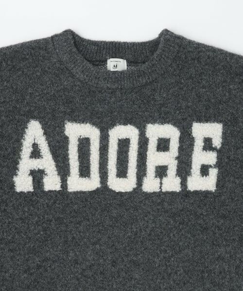 POM PONETTE AMI / ポンポネット アミ ニット・セーター | 【AMI】立体ジャカードプルオーバー | 詳細3