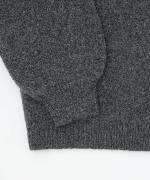 POM PONETTE AMI / ポンポネット アミ ニット・セーター | 【AMI】立体ジャカードプルオーバー | 詳細4
