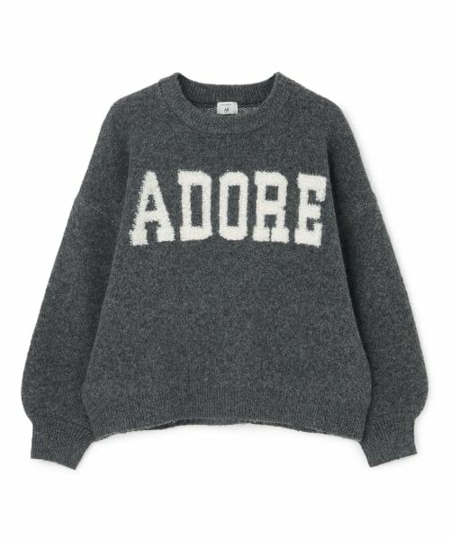 POM PONETTE AMI / ポンポネット アミ ニット・セーター | 【AMI】立体ジャカードプルオーバー | 詳細8