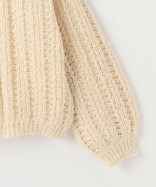 POM PONETTE AMI / ポンポネット アミ ニット・セーター | 【AMI】透かし編みニットプルオーバー×Tシャツセット | 詳細4