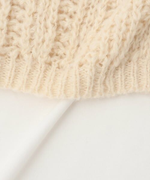 POM PONETTE AMI / ポンポネット アミ ニット・セーター | 【AMI】透かし編みニットプルオーバー×Tシャツセット | 詳細6
